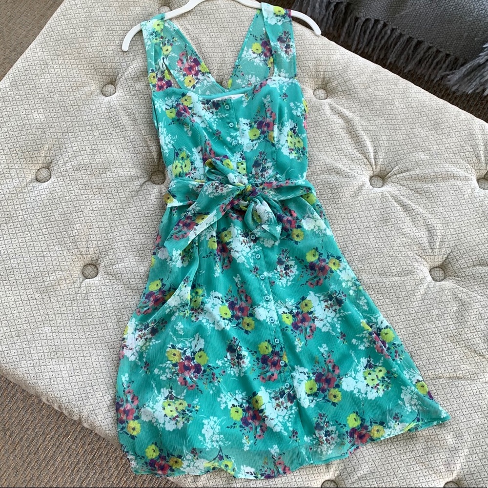 LC Lauren Conrad floral dress